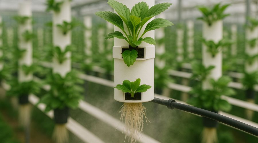 cultivos aeropónicos
