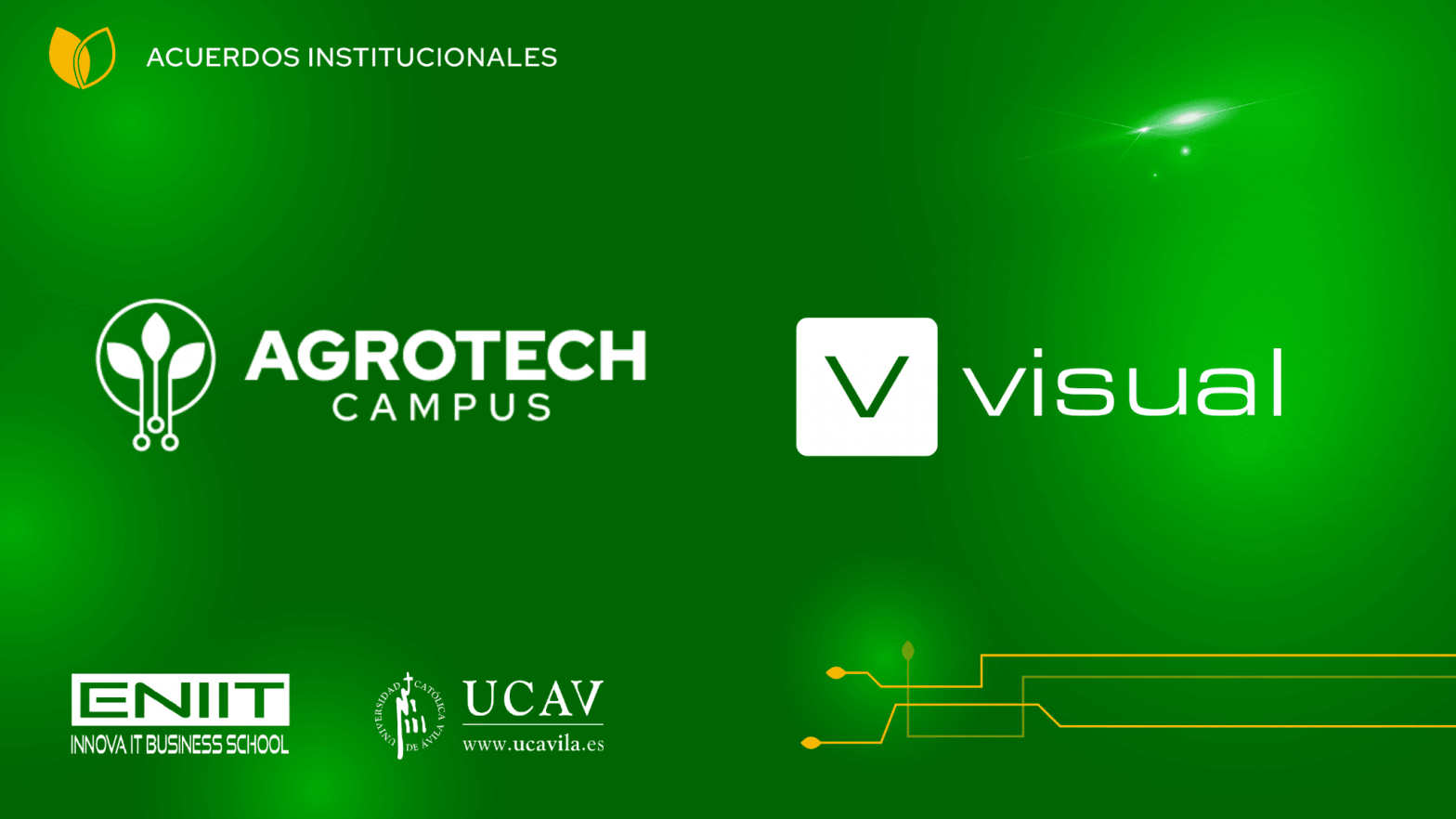 Agrotech Campus y VisualNacert firman un acuerdo de colaboración