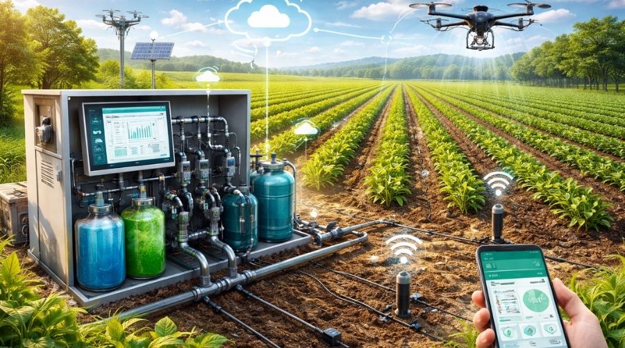 Sistema de fertirrigación automatizado