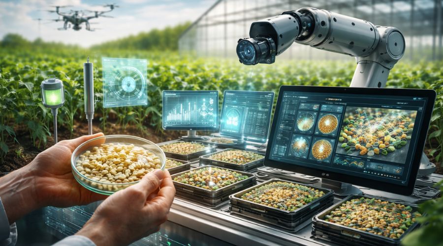 Monitoreo de semillas con IA y modelos predictivos