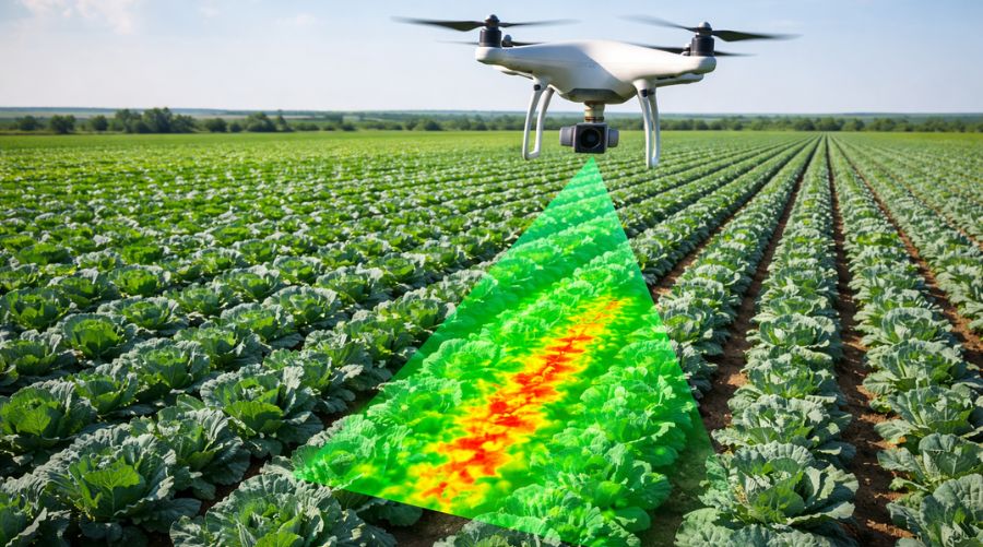 Análisis multiespectral para la gestión de cultivos