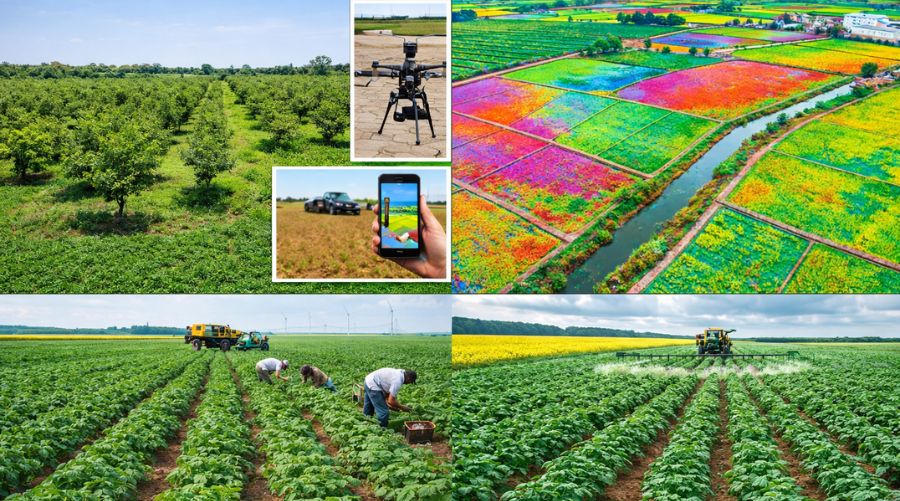 Índices de vegetación y mapas de vigor en el análisis multiespectral