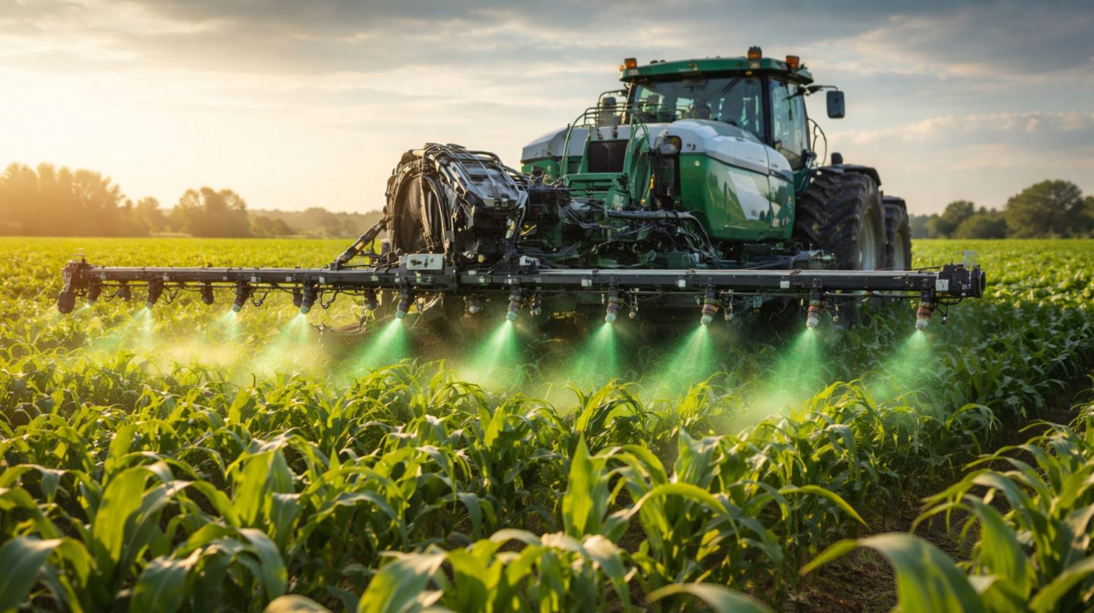 Pulverización ultraselectiva en agricultura