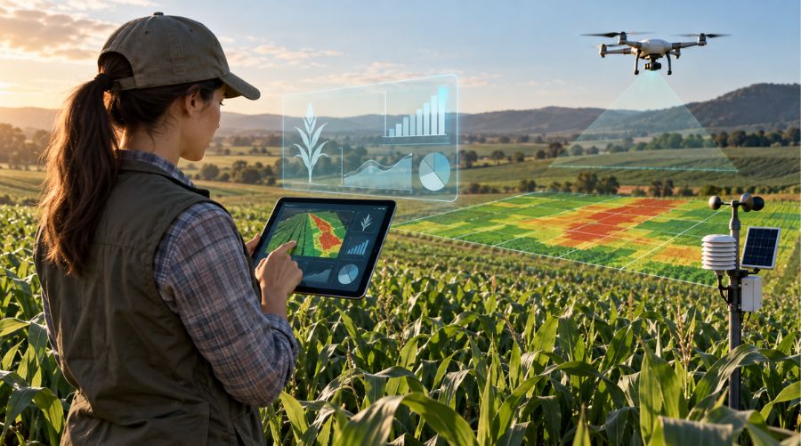 Cómo transforma la IA los datos agrícolas en una predicción de rendimiento
